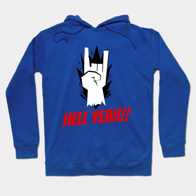 Hell Yeah Hoodie by Being Famous